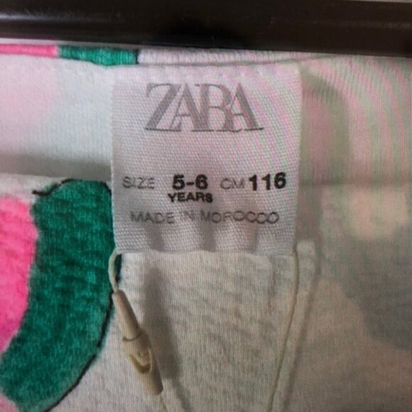 Watermelon Print Kids Dress - Picture 3 of 3